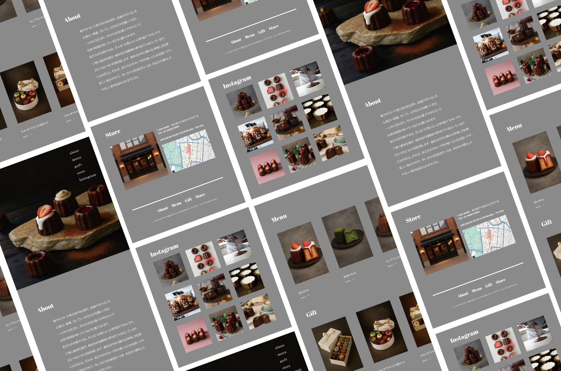 斜め配慮のデザイン画像